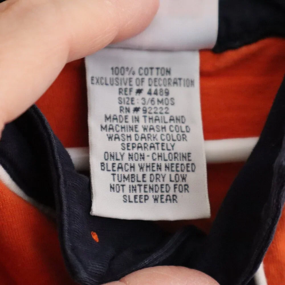 Giants Onesie 3/6months